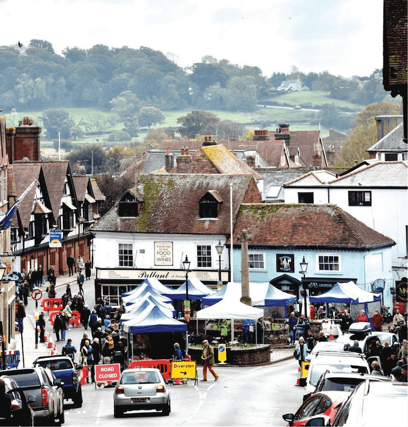 Arundel Farmers Market in Winter