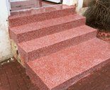 after terrazzo steps