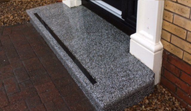 after terrazzo entrance