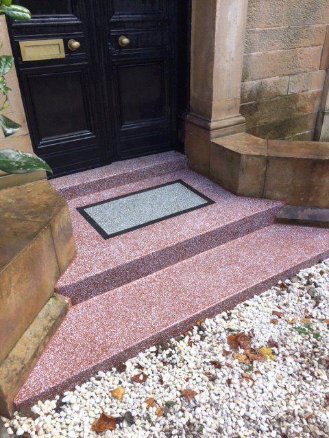 after terrazzo entrance