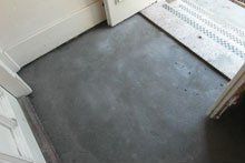 terrazzo entrance before