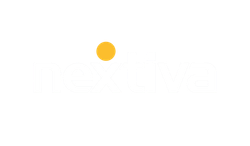 Yellow dot above the word 