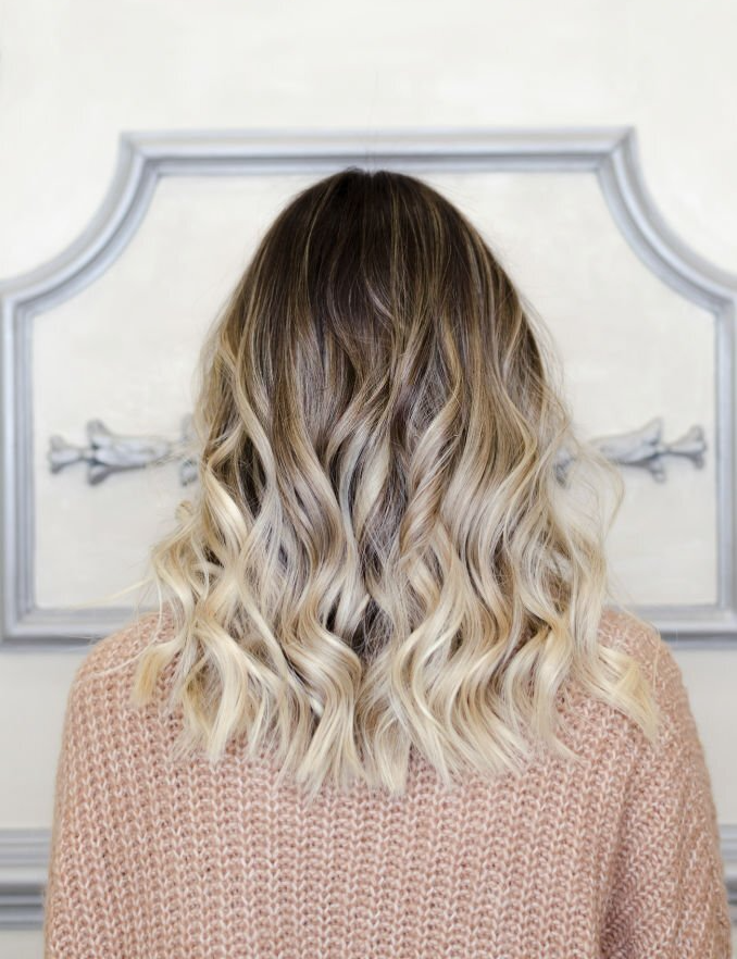 Blonde balayage