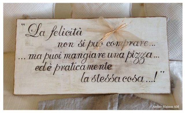 Scritte su legno personalizzate: Atelier Maison AM Via IV Novembre 83c,  Casarza Ligure (GE)