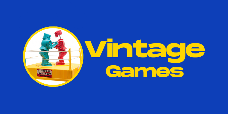 Vintage board game and action game comemrcials form the 1970's and 1980's