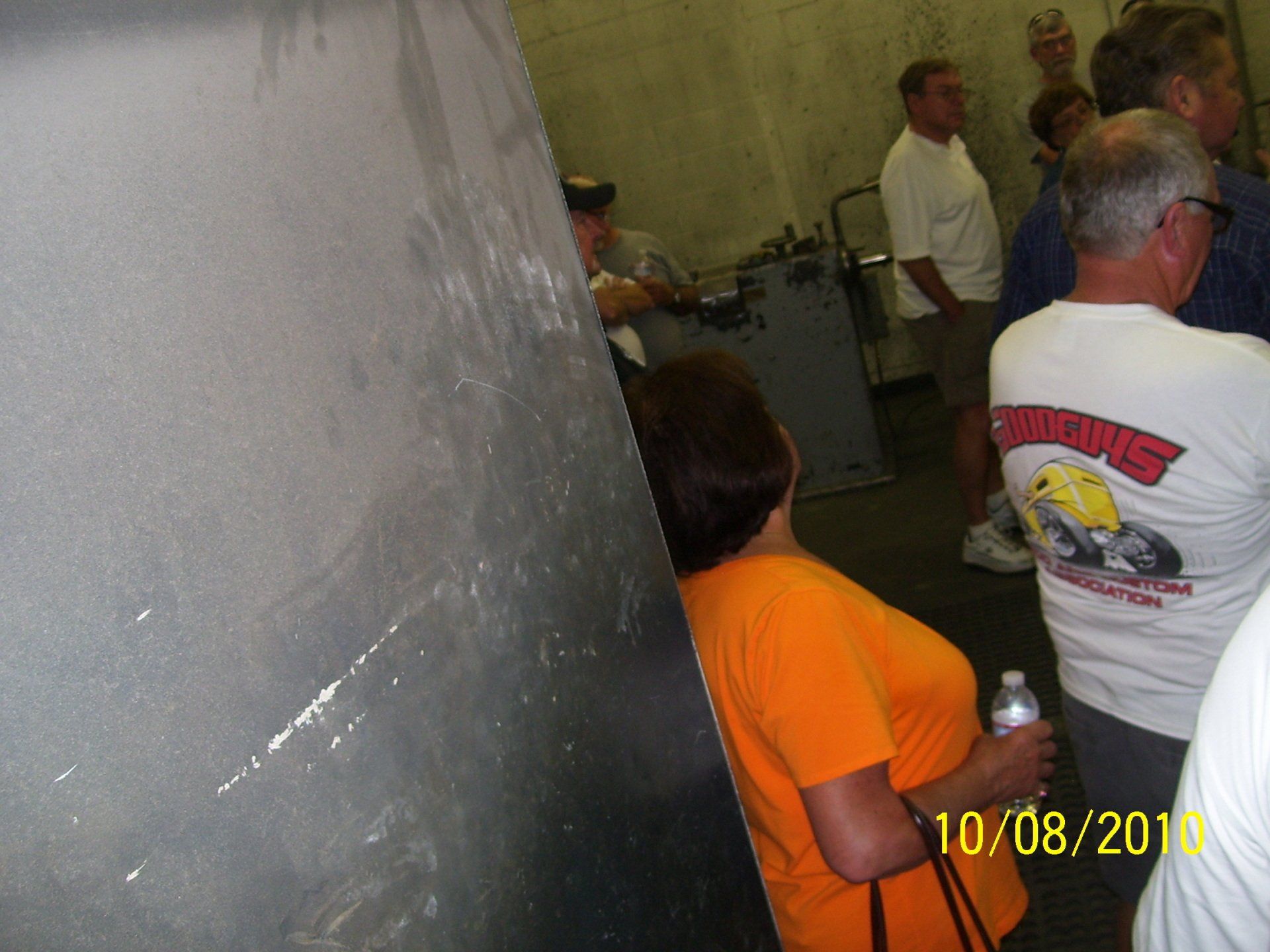 A photo taken on 10/08/2010 shows a group of people