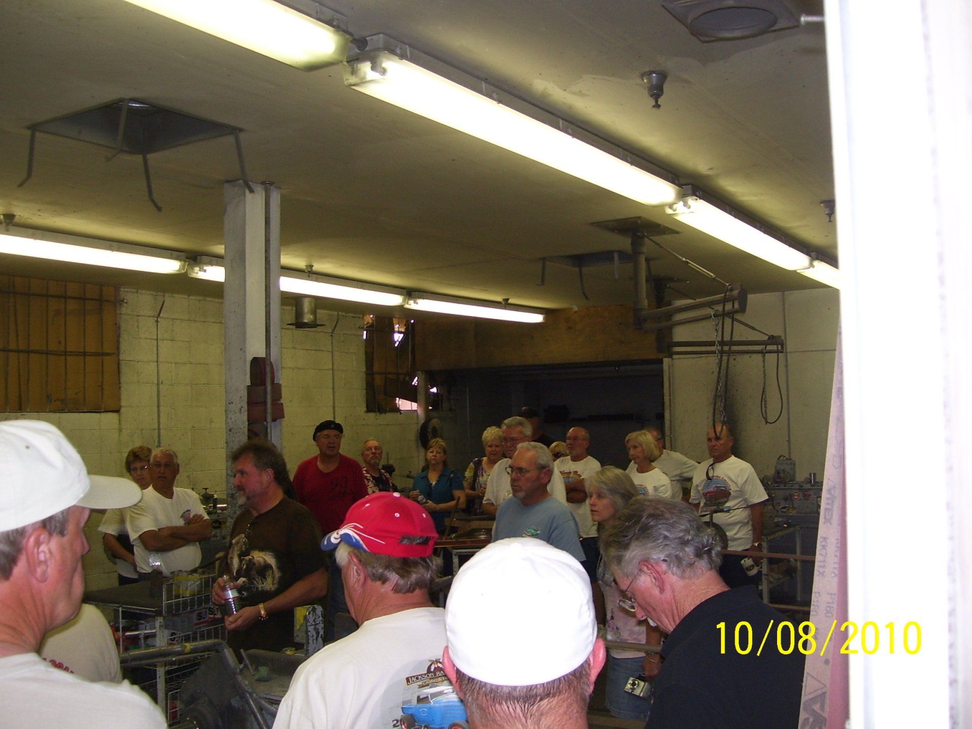 A photo of a group of people taken on 10/08/2010