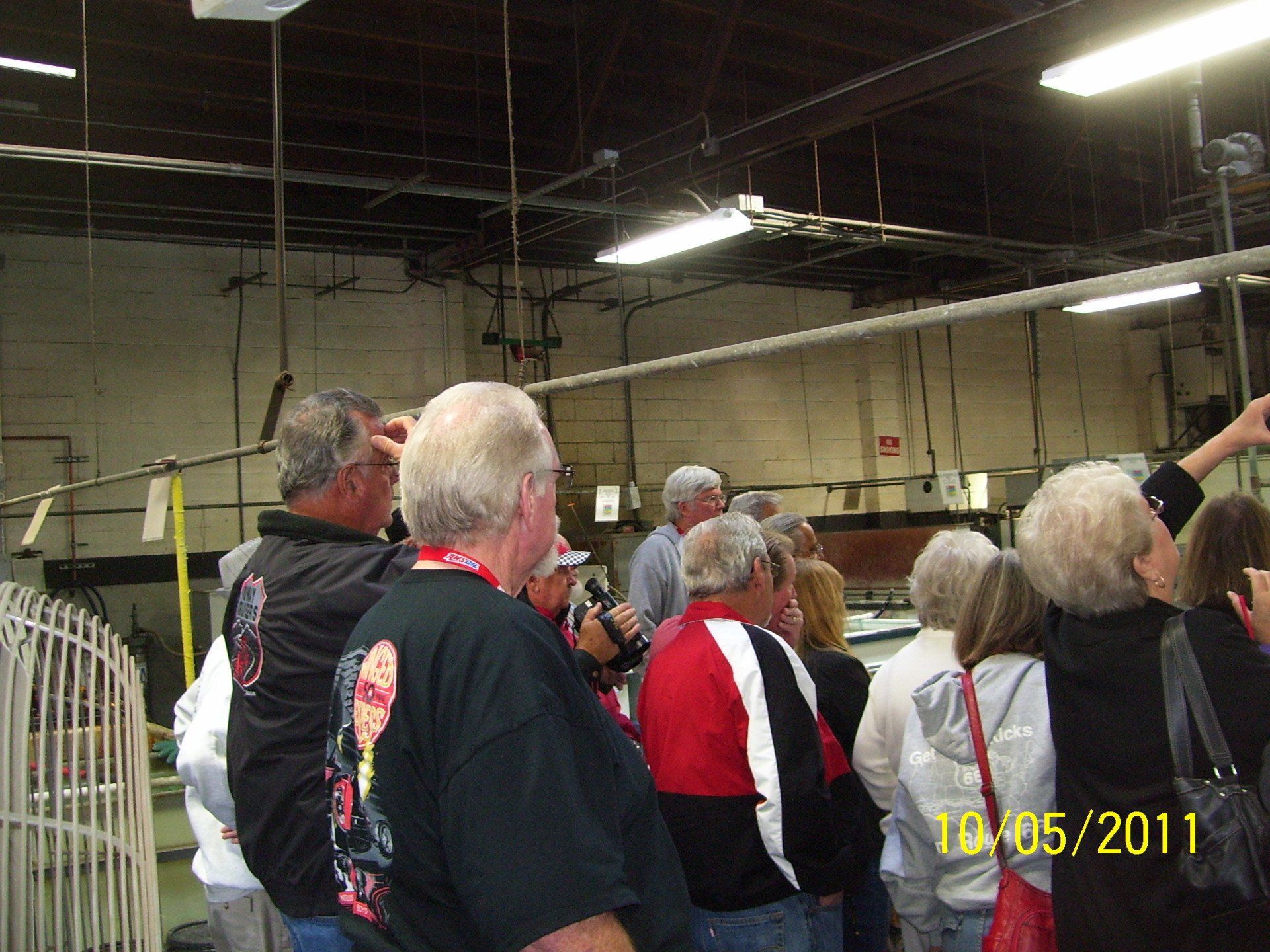 A photo of a group of people taken on 10/05/11