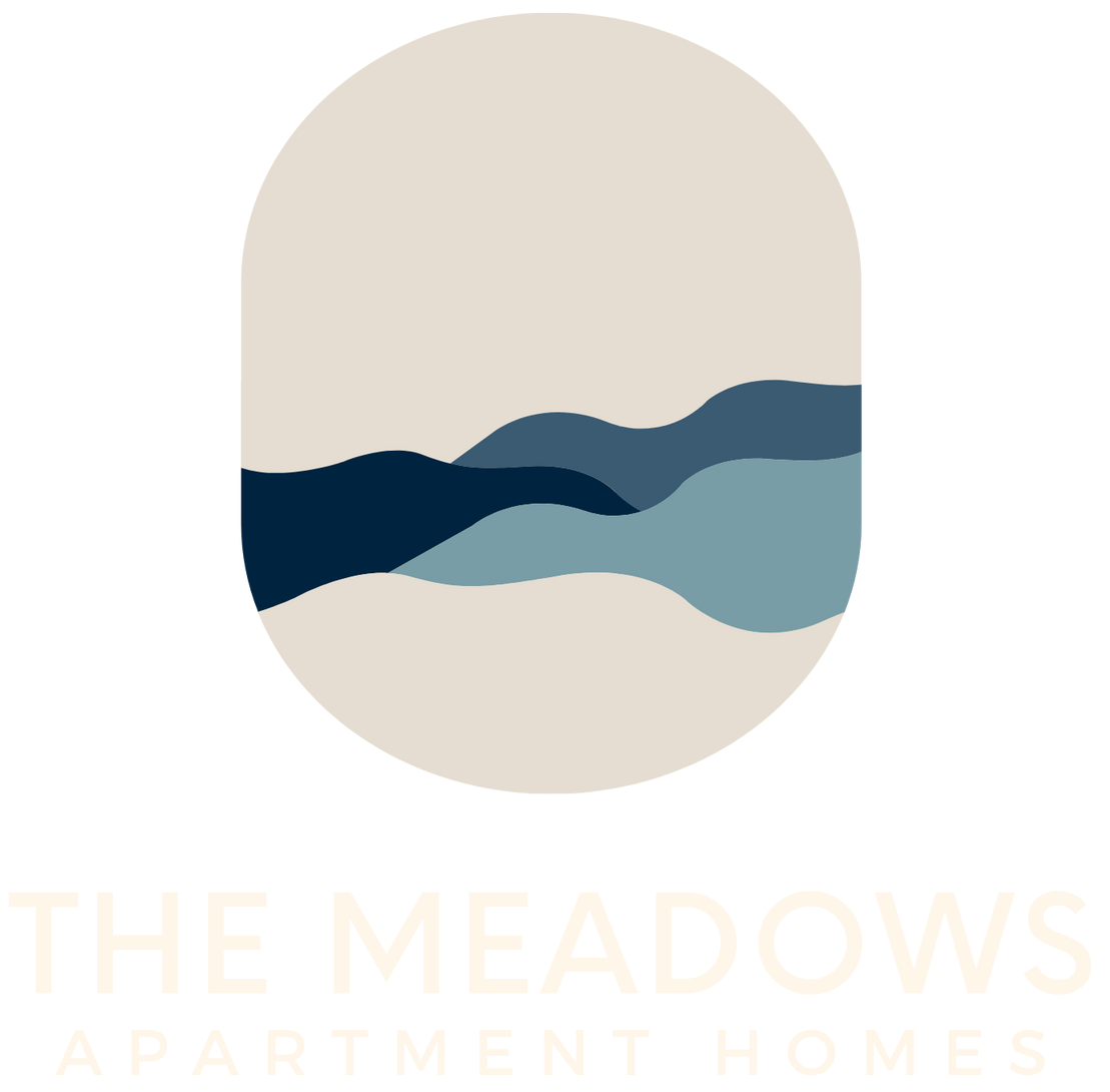 Logo for "The Meadows Apartment Homes"  Click to go homepage