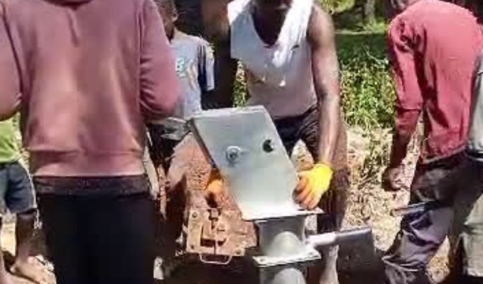 group of people are standing