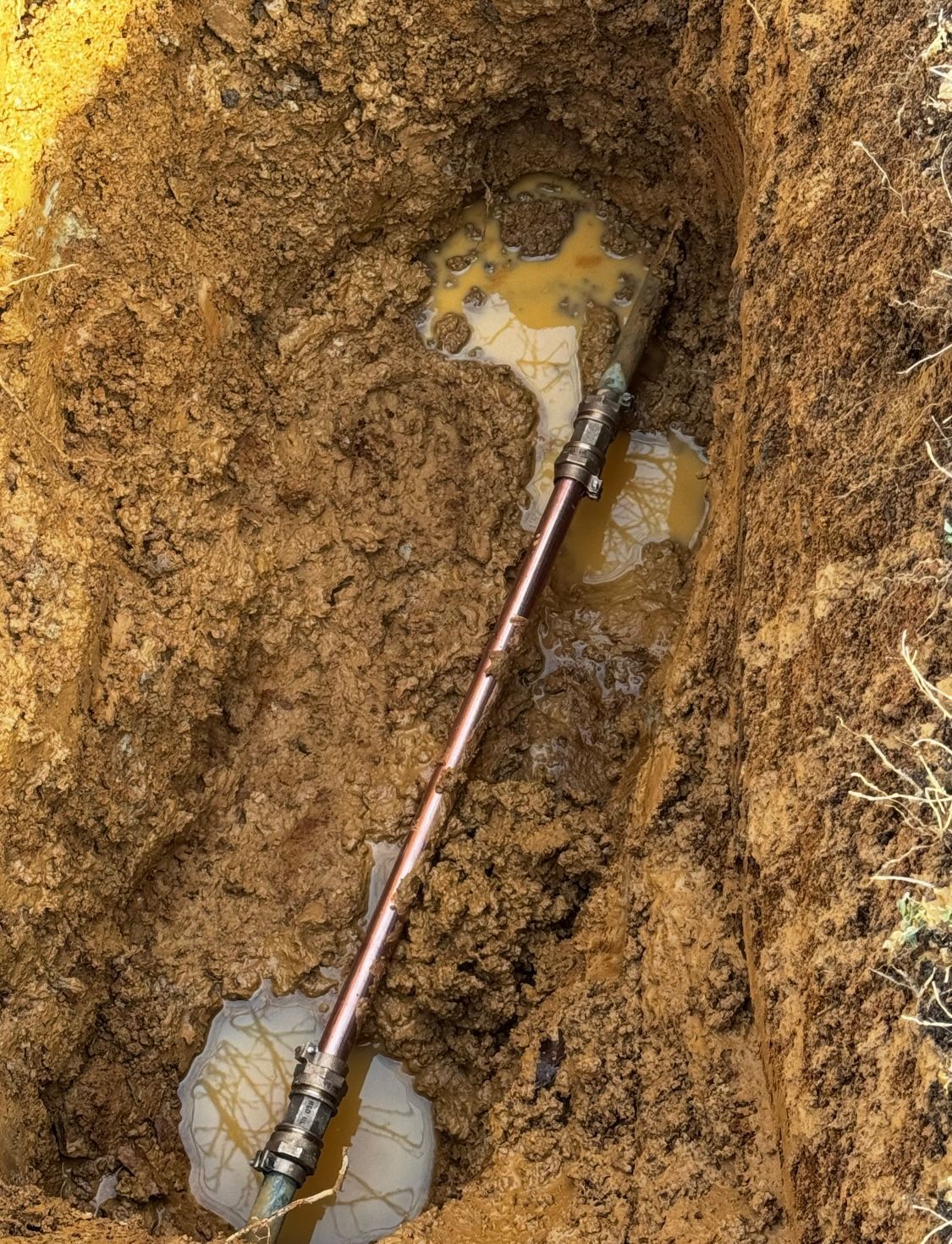 For a water line repair in Charlottesville, VA - call Quality Plumbing