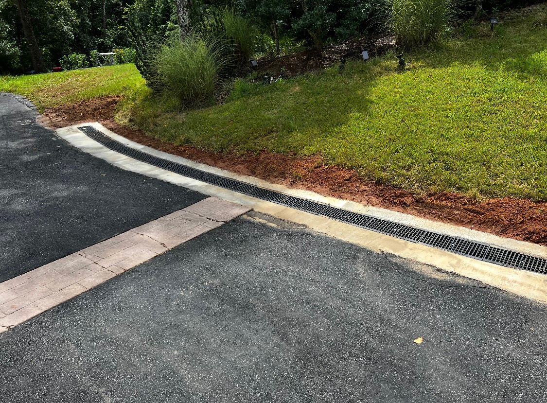A exterior water service line in Charlottesville, VA by Quality Plumbing