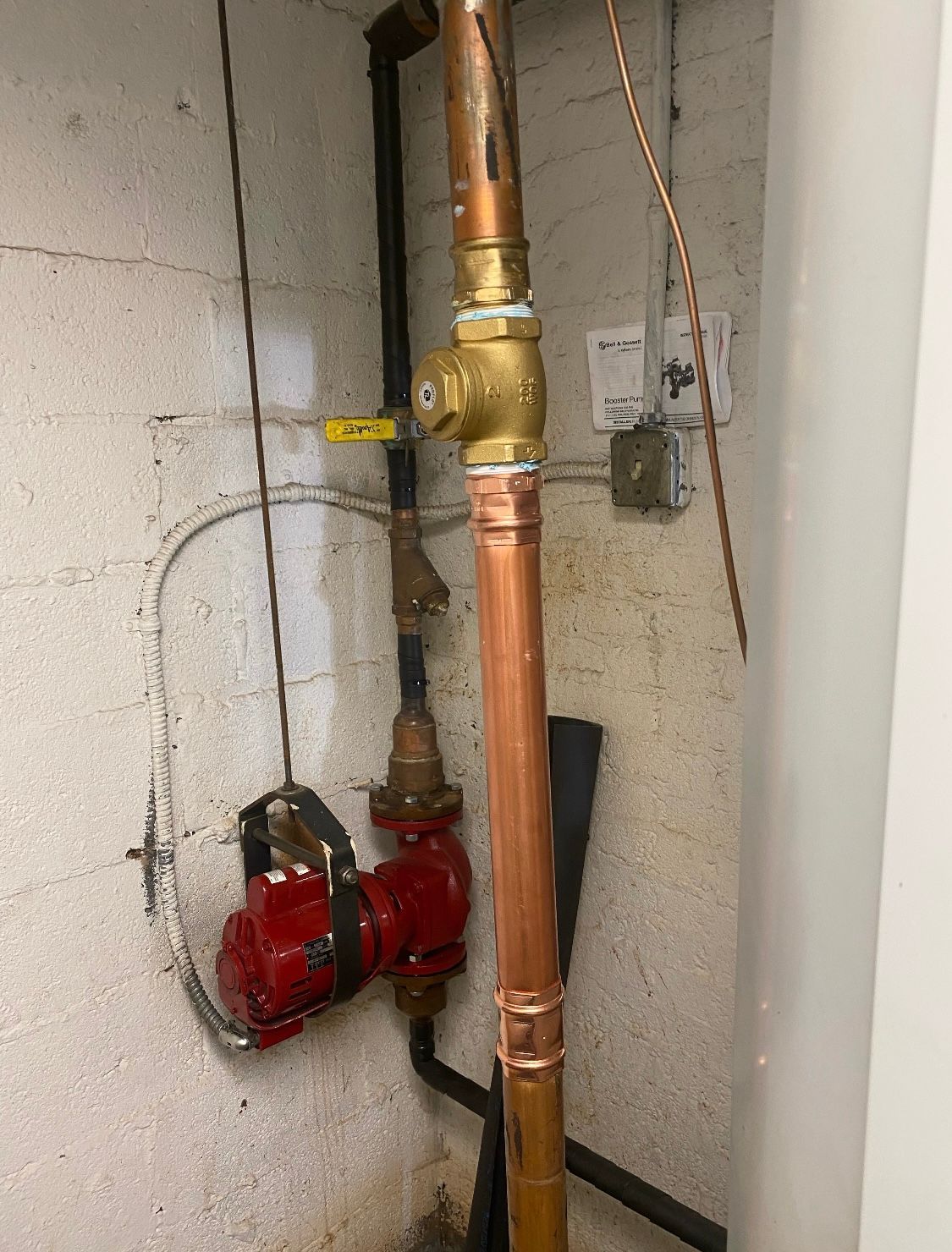 A commercial plumbing repair in Charlottesville, VA by Quality Plumbing