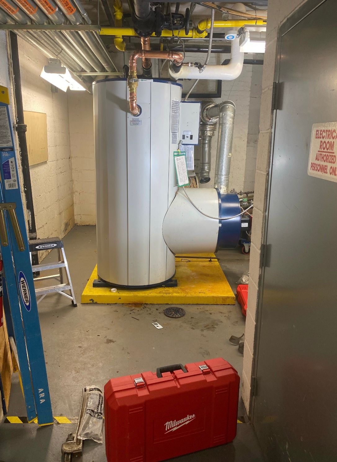 A commercial plumbing service in Charlottesville, VA by Quality Plumbing