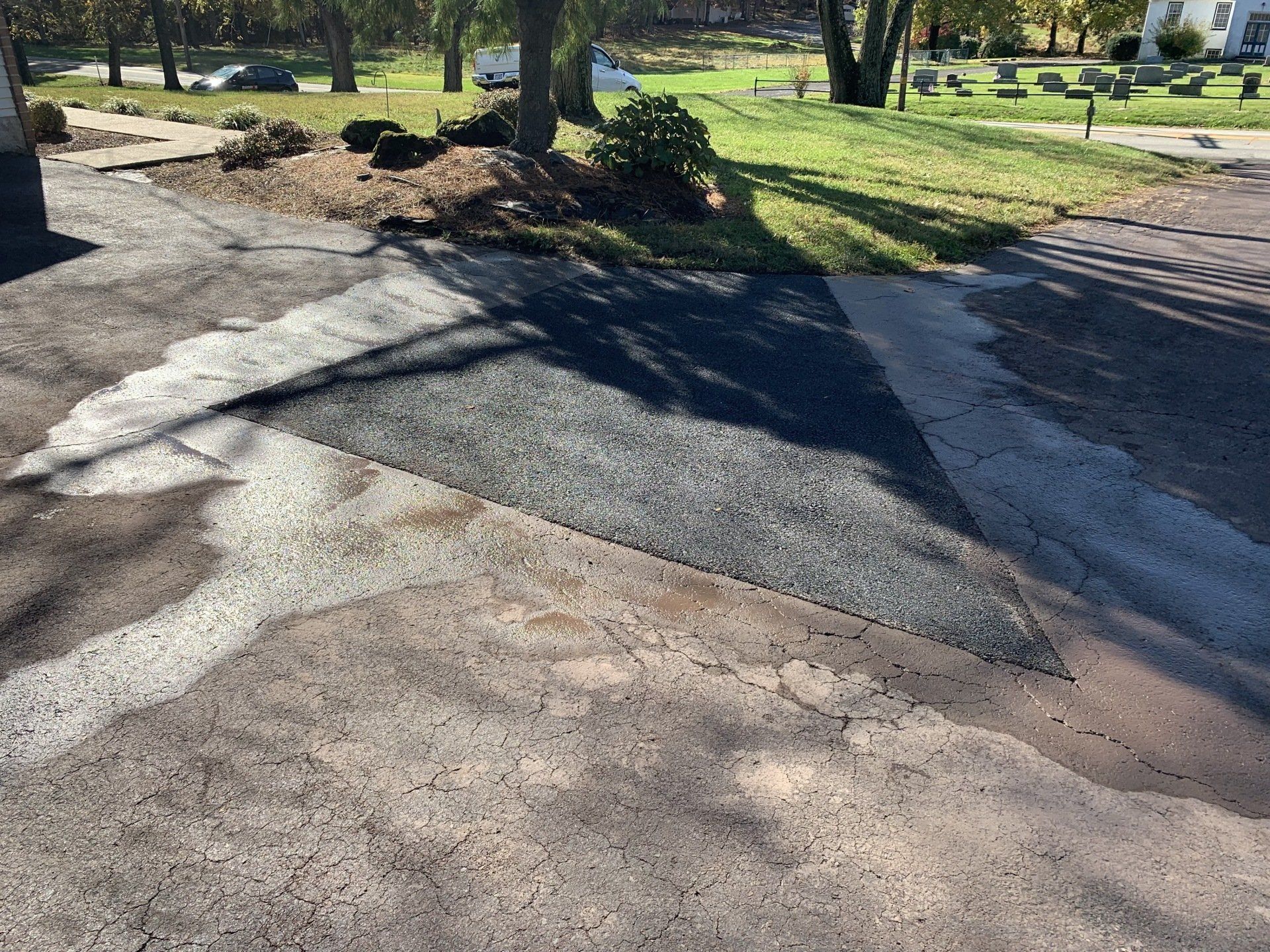 after driveway patching image two