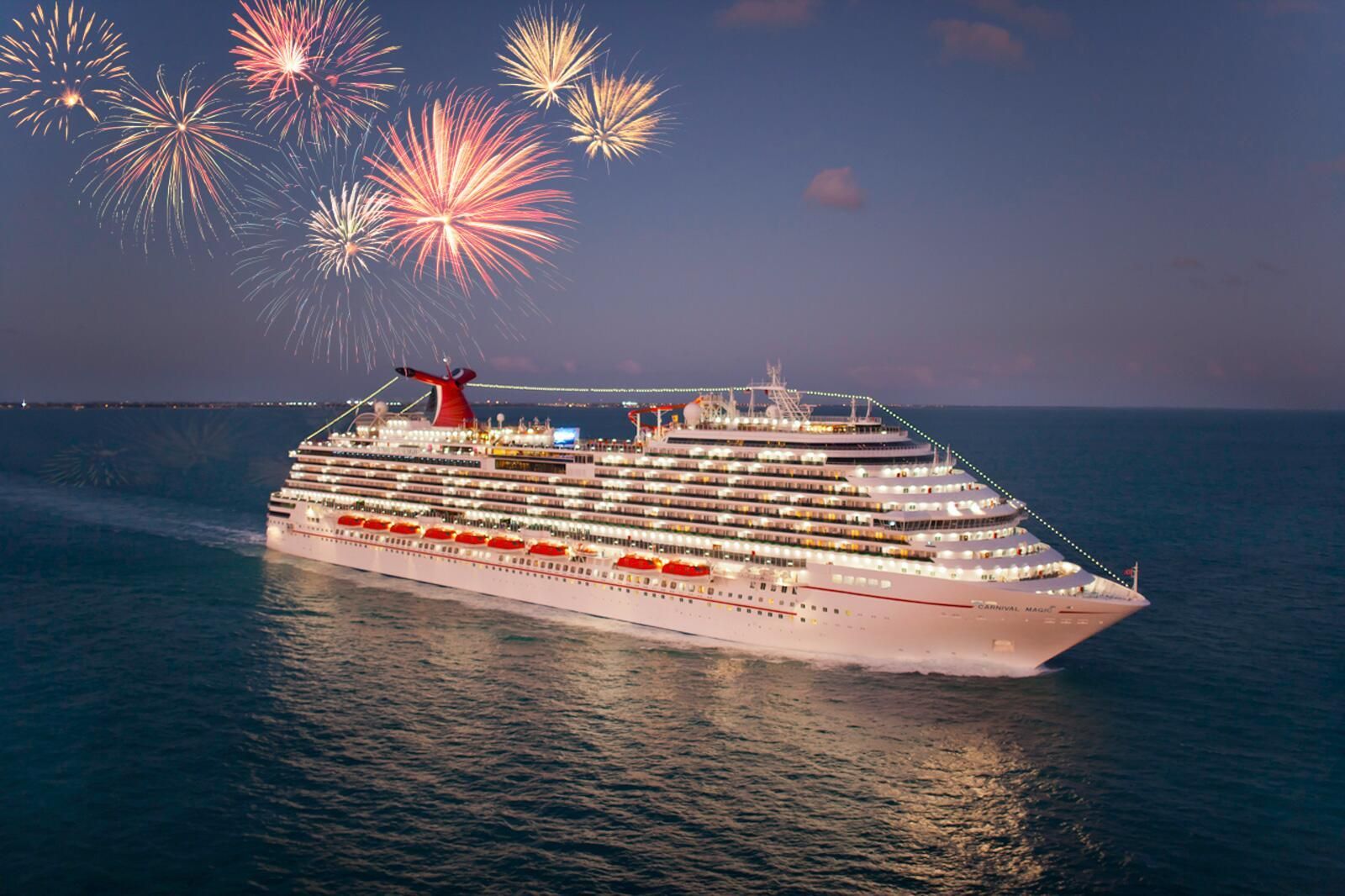 Carnival Cruise vacation during the New Year 2025. 