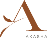 A logo for a company called akasha