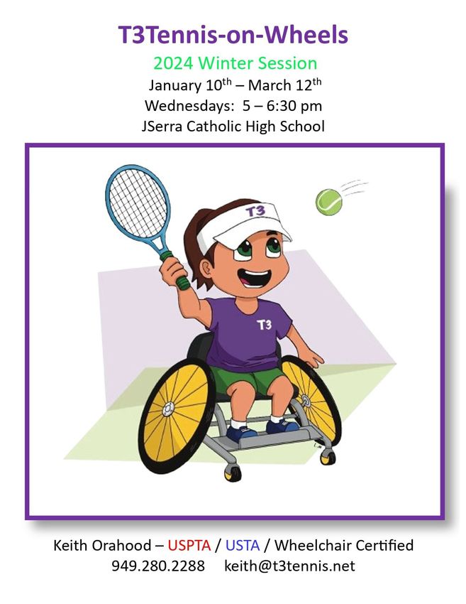 A child in a wheelchair is holding a tennis racquet. A child in a wheelchair is holding a tennis racquet.