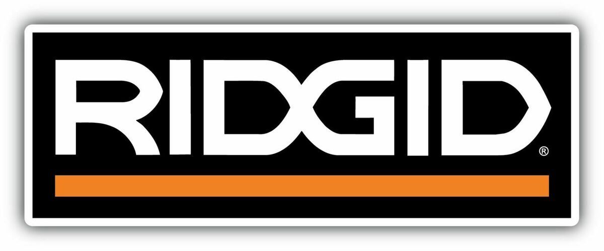 A logo for rigid is shown on a white background