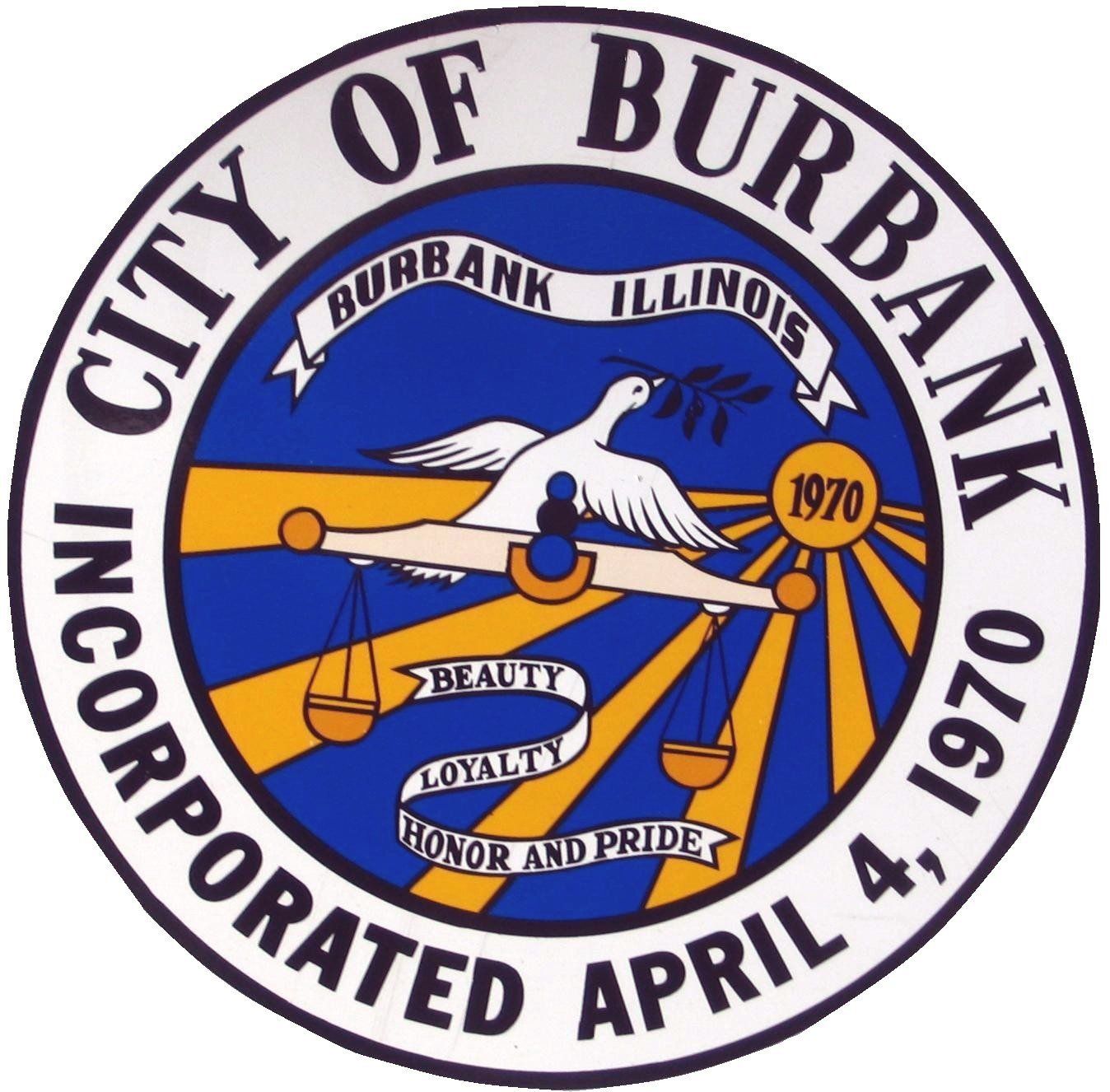 The city of burbank incorporated on april 4 1970