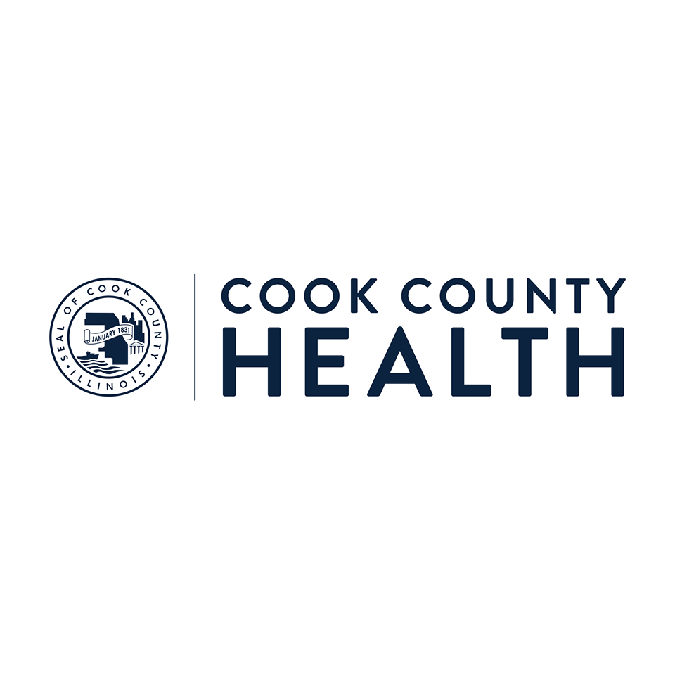 It is a logo for cook county health.