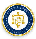 The logo for the cook county circuit court of illinois.