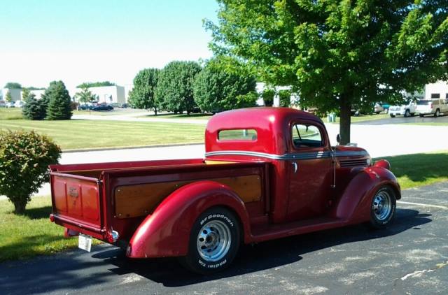 Red Pick Up Truck — Plainfield, IL — Contours Auto Body