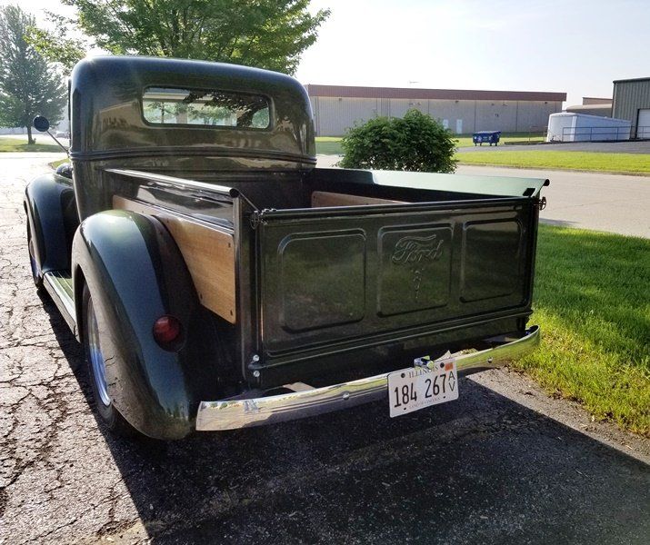 Green Pick Up Truck — Plainfield, IL — Contours Auto Body
