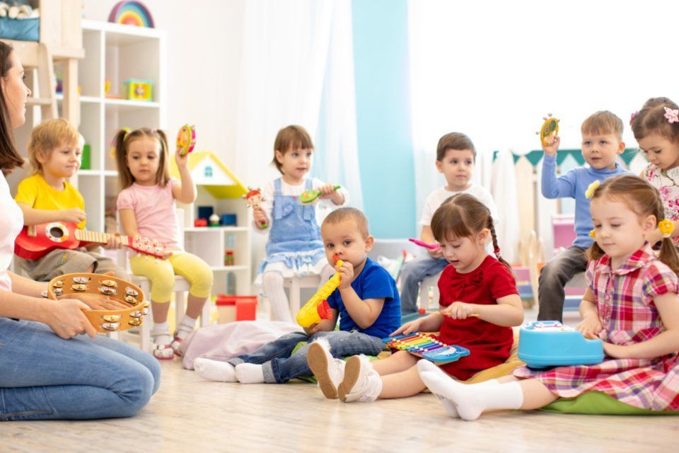 Children playing together