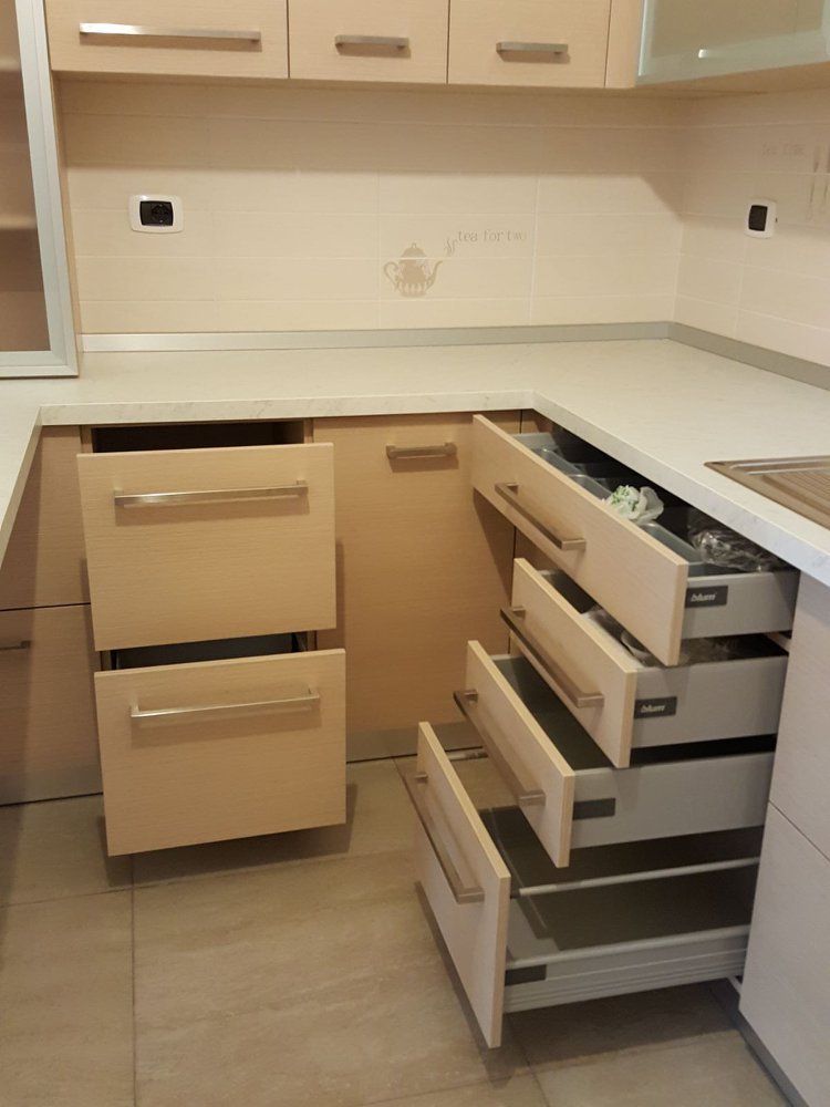 cucina realizzata artigianalmente