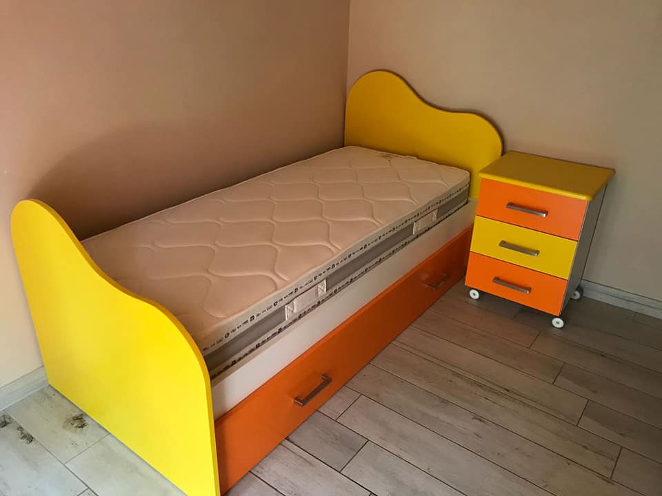 letto bambino in legno