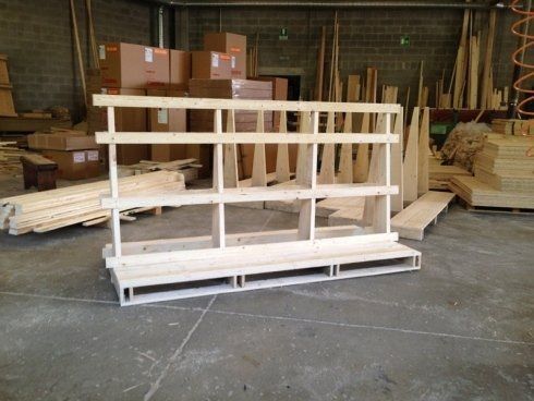 legno per packaging industriale