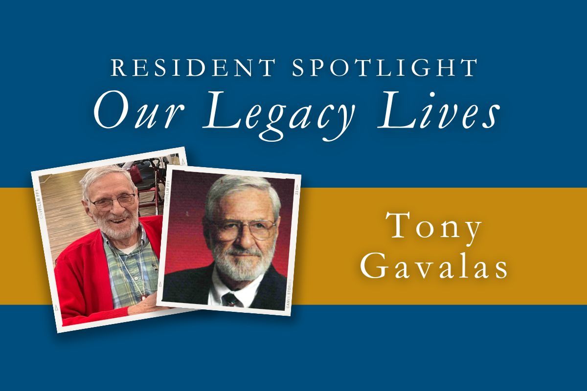 Resident spotlight: Tony Gavalas