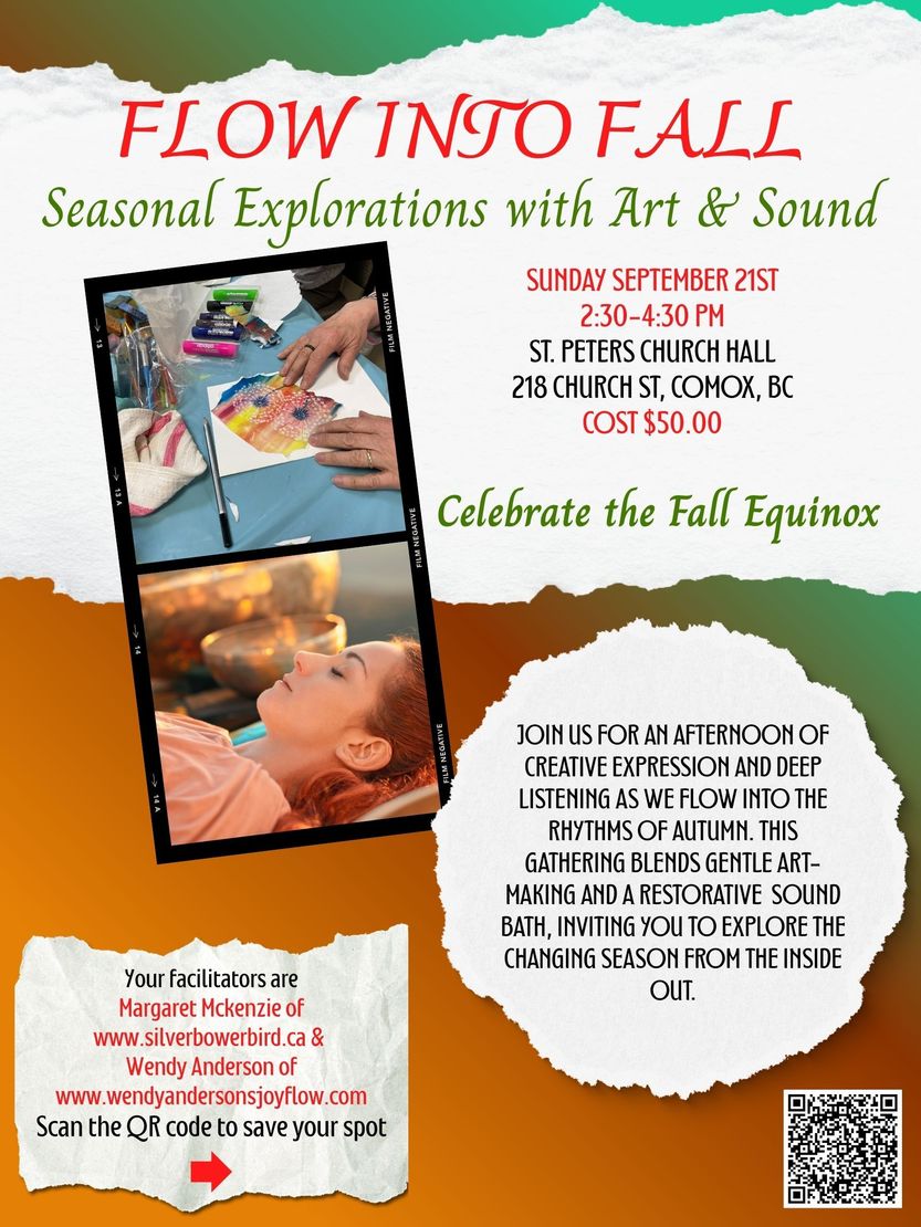Art and Sound yoga Nidra afternoon Sunday Sept 21 2025. Creative expressive art.  Wellness experience.
