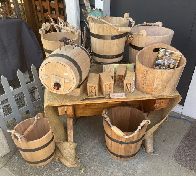 Ian McKenzie wooden buckets