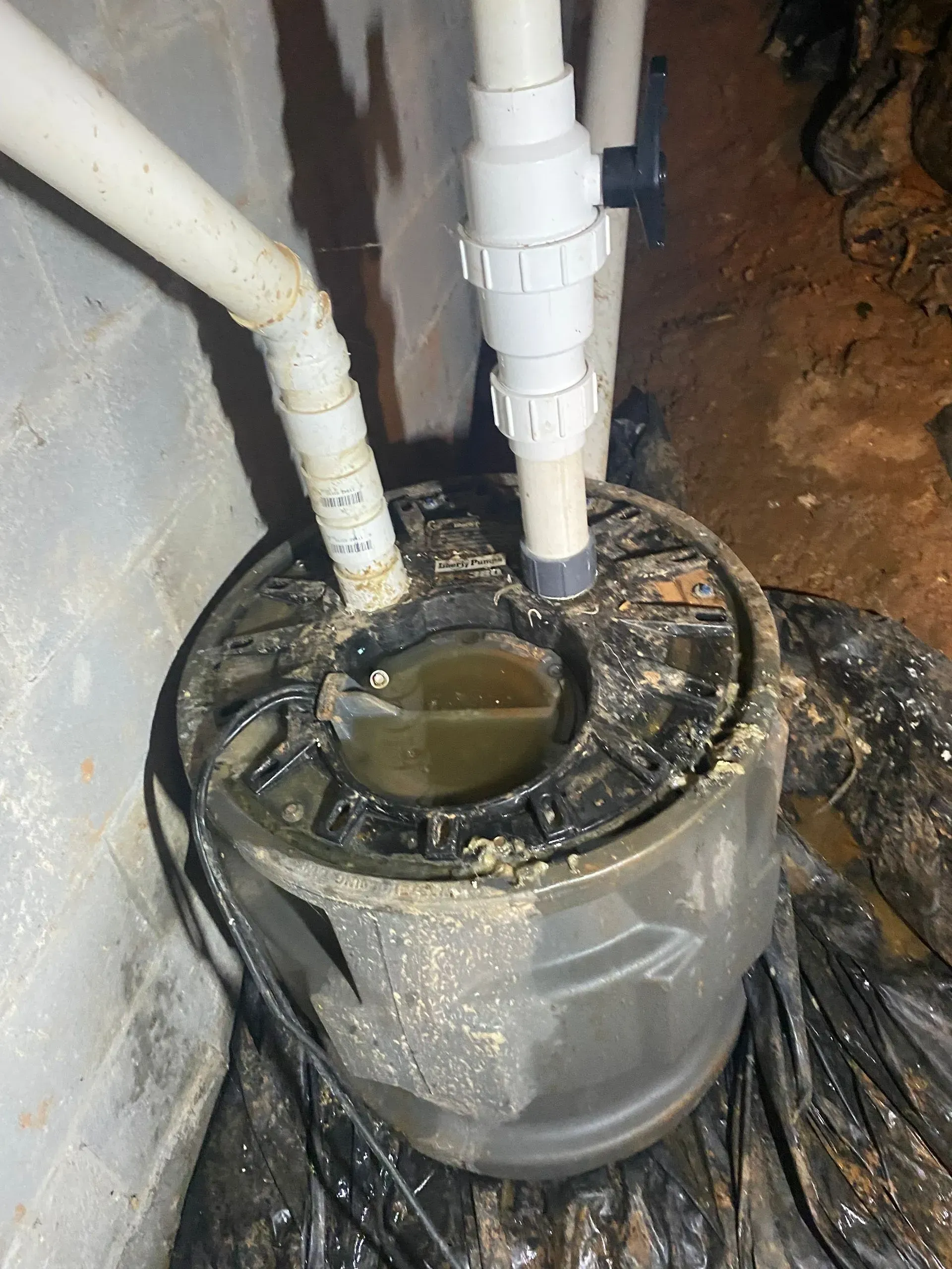 A large house with a lot of windows and a garage on a rainy day.