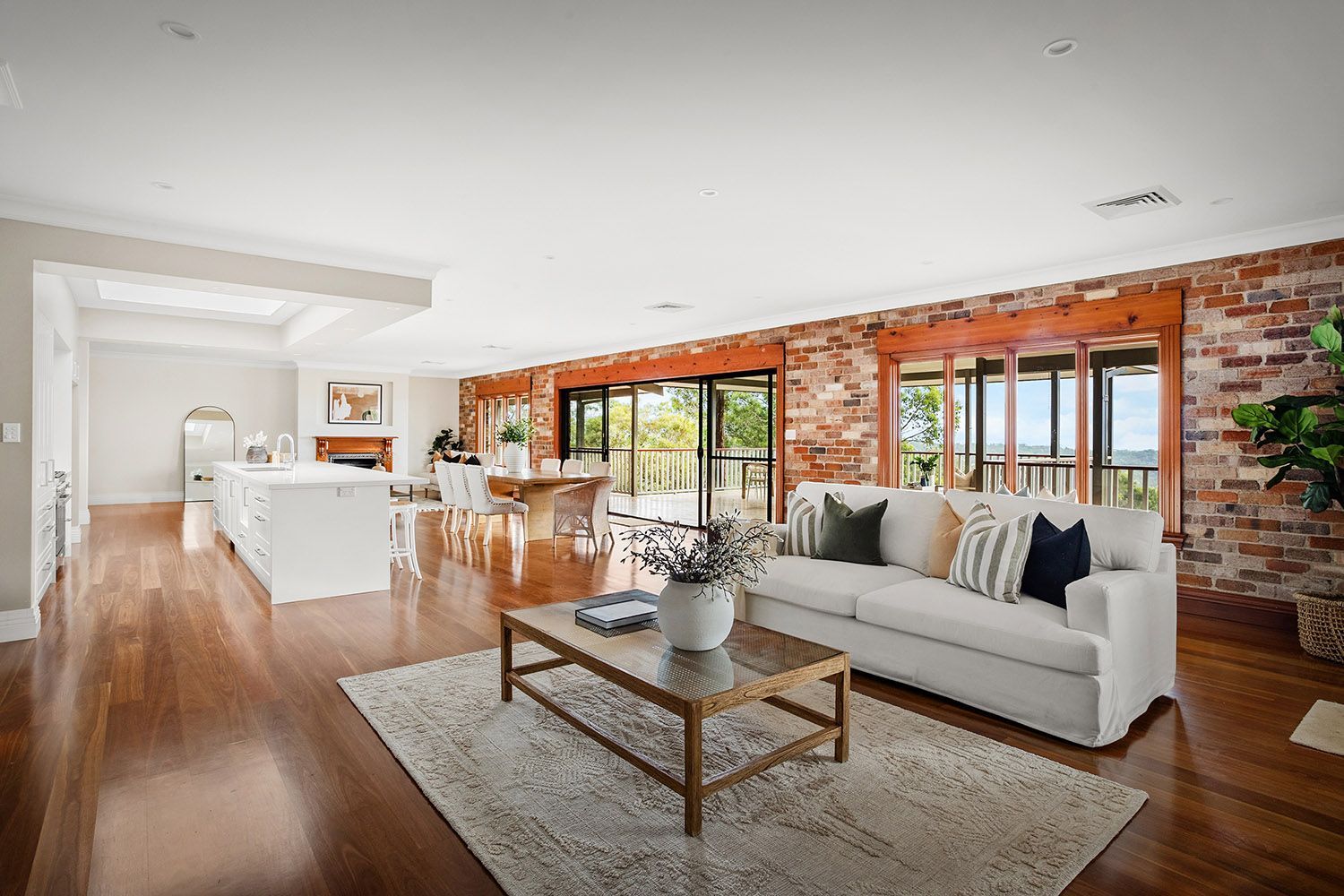 Couch and a Coffee Table in a Sitting Room - Extensions and Home Renovations in Dubbo, NSW