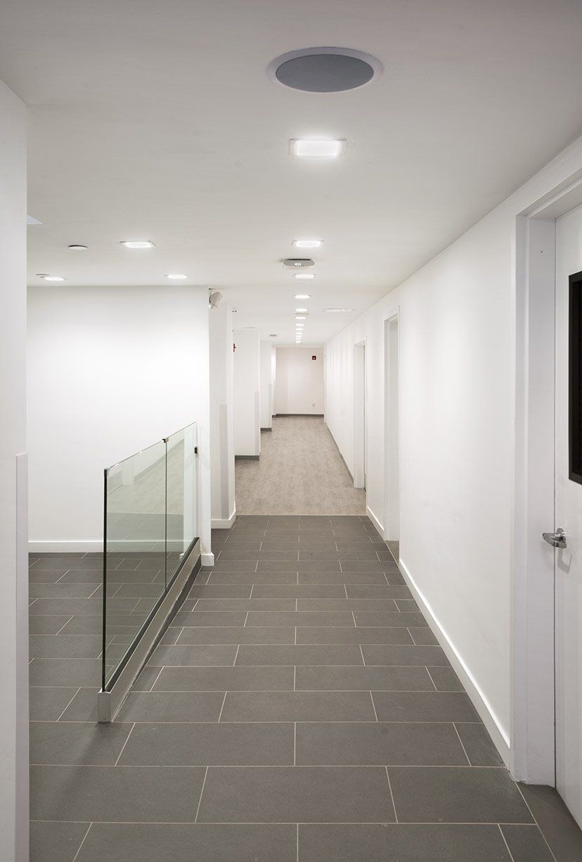 Hallway with Lights — Brooklyn, NY — Hub Home Improvements