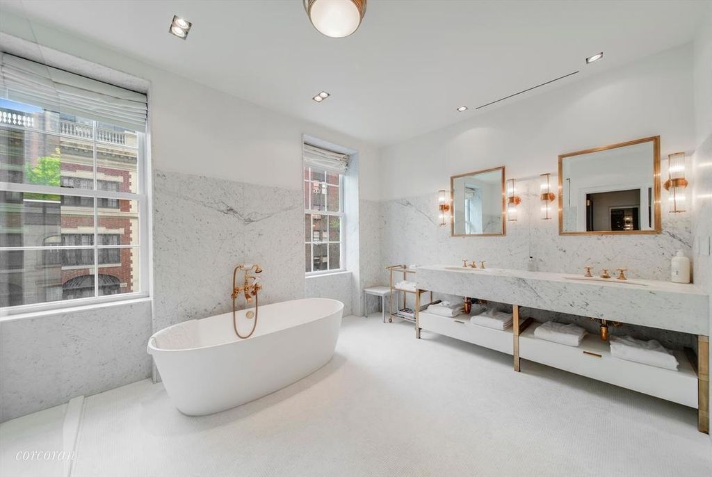 Double Sink Bathroom Vanity — Brooklyn, NY — Hub Home Improvements