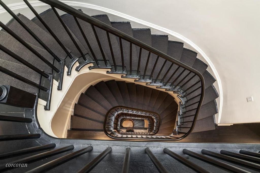 Spiral Staircase Top View — Brooklyn, NY — Hub Home Improvements