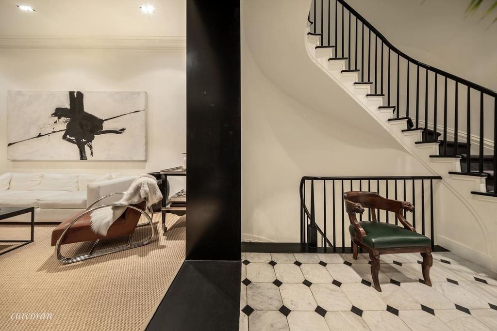 Staircase with Black Handrail — Brooklyn, NY — Hub Home Improvements