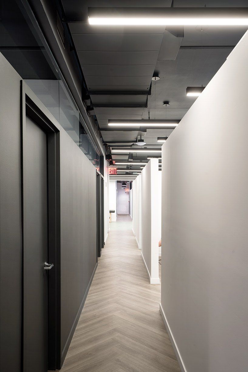 Newly Painted Commercial Hallway — Brooklyn, NY — Hub Home Improvements
