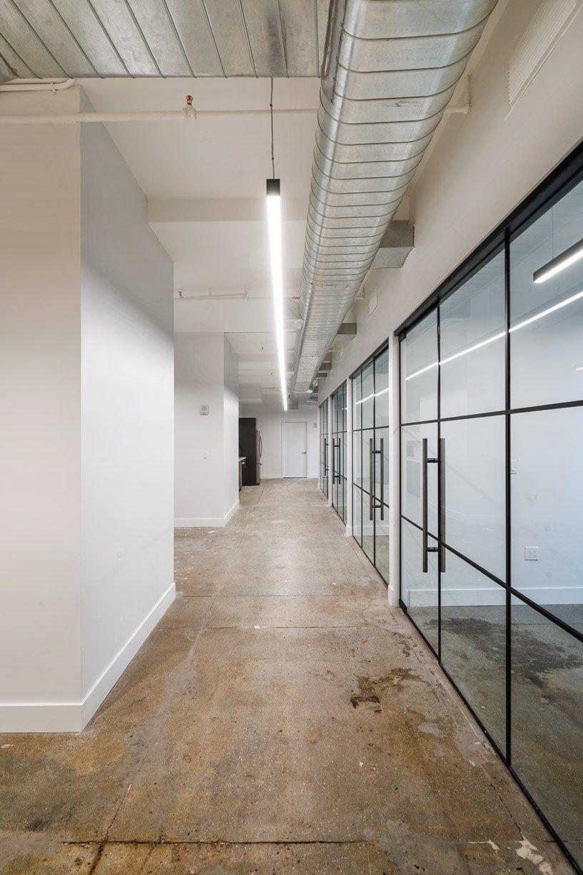 Empty Commercial Hallway — Brooklyn, NY — Hub Home Improvements
