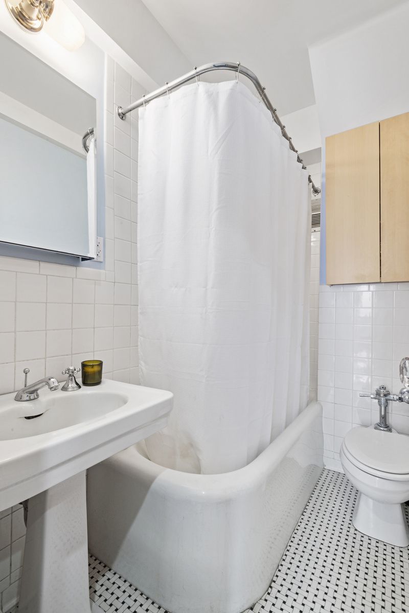 Bathroom with Sink and Mirror — Brooklyn, NY — Hub Home Improvements