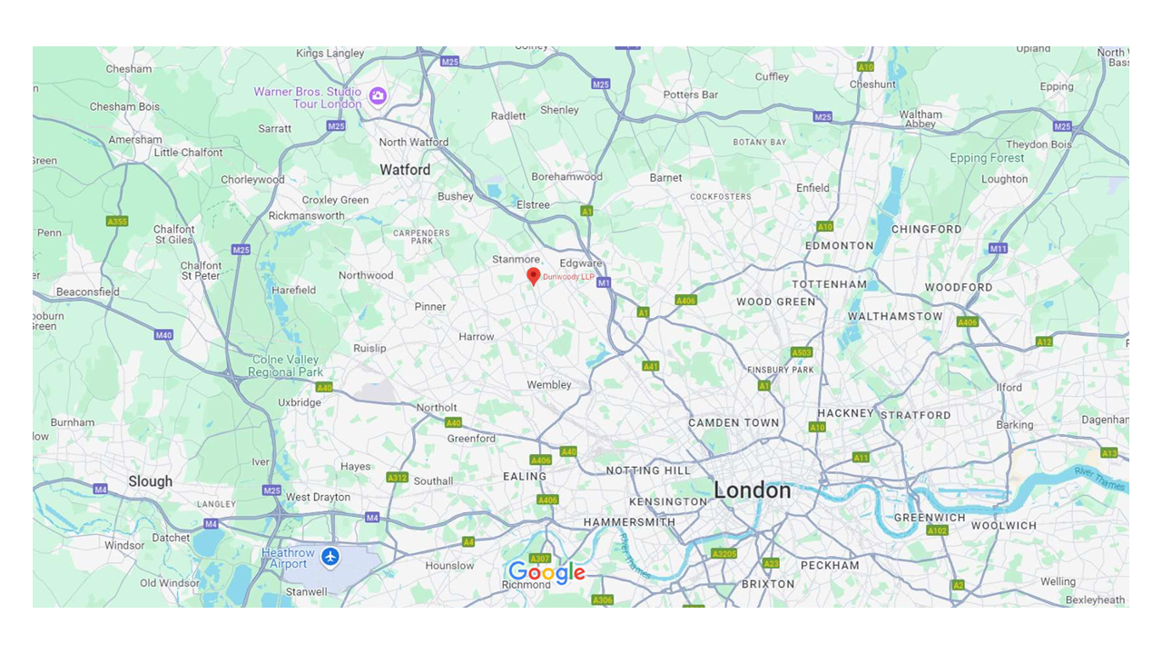 Map of DLLP office location