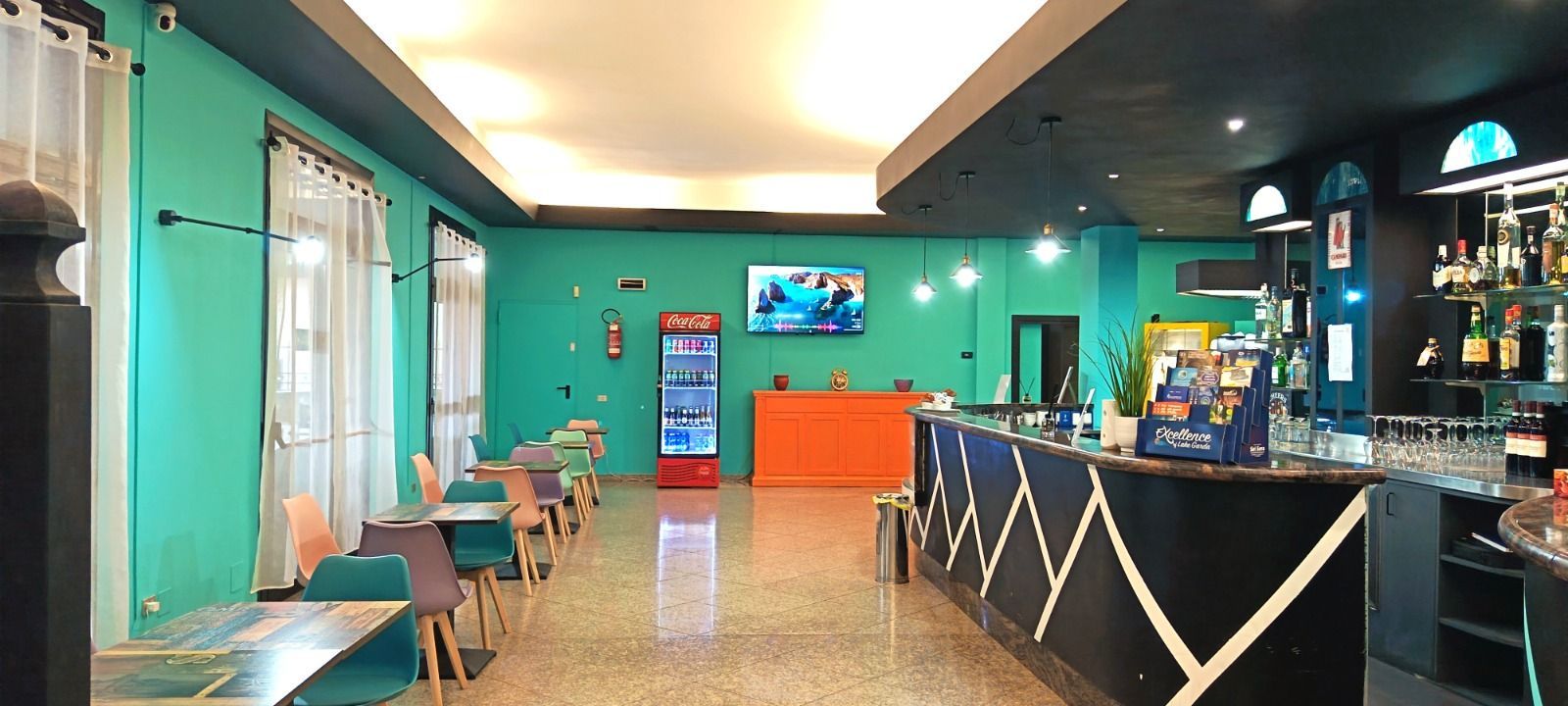 Interno dell'Hotel Nuovo Sole