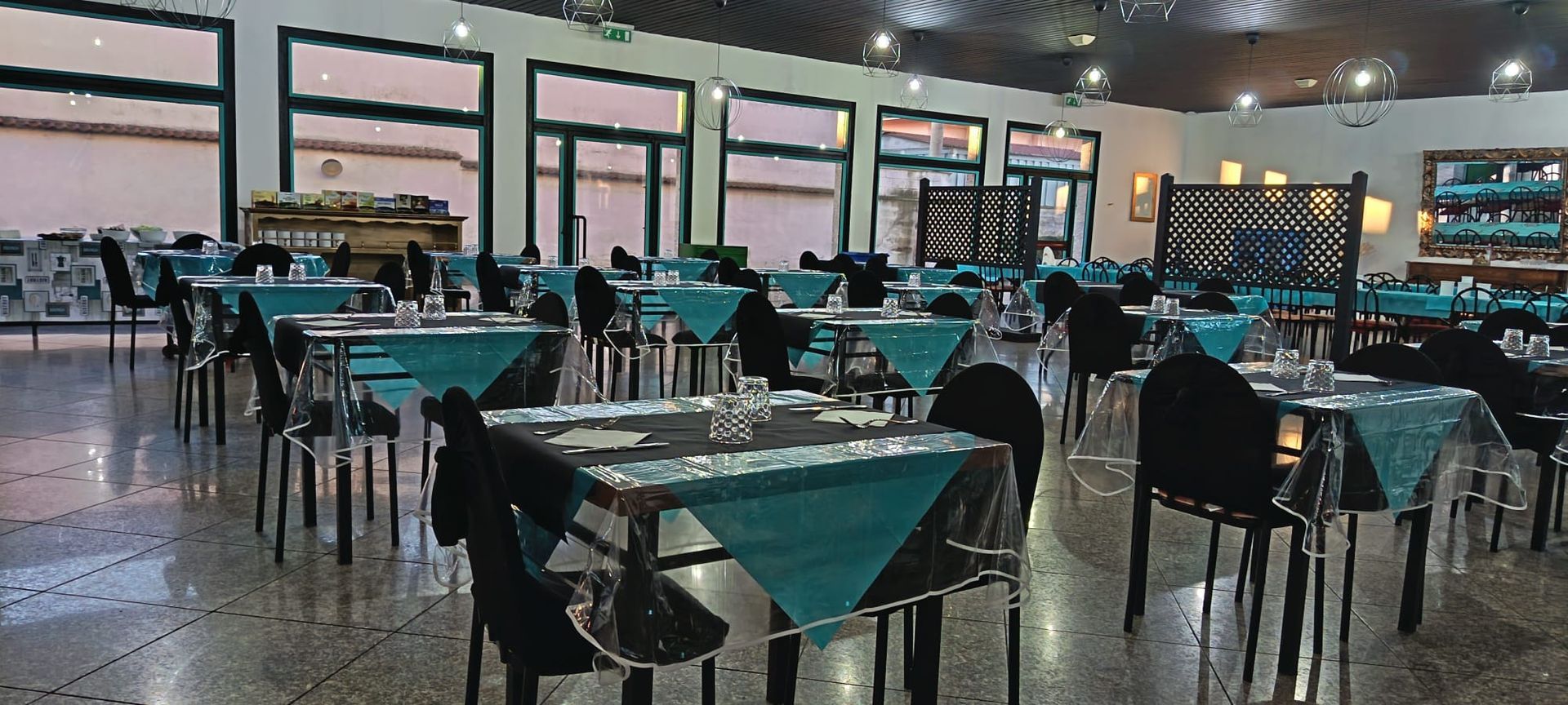 Interno dell'Hotel Nuovo Sole