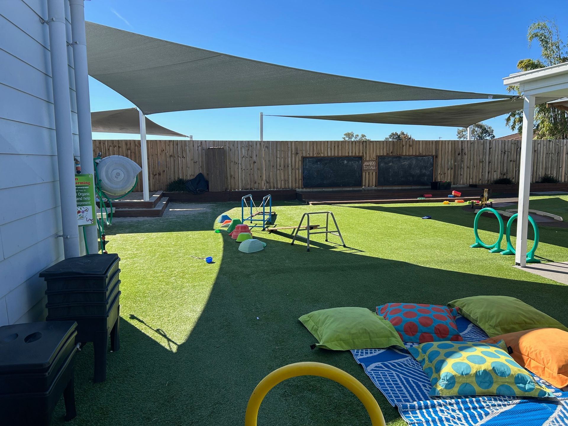 Red Shade Sail — Shade Sails In Coolum Beach, QLD