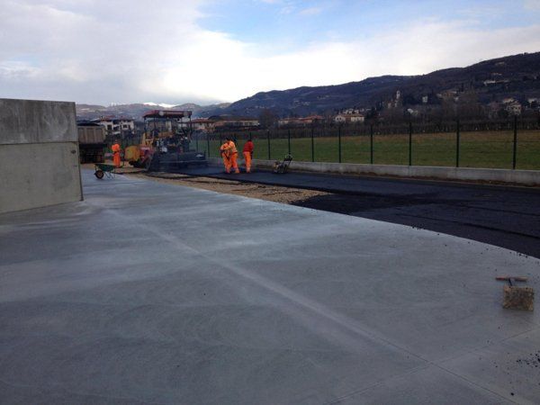 Realizzazione di Trasporti E Scavi Menon dell'Isola ecologica Arbizzano a Verona