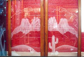 glass etching services